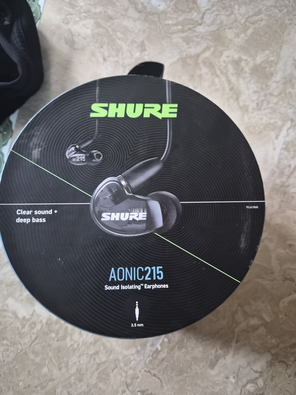 Shure AONIC215 Sound-Isolating Earphones - Black/Green Accents